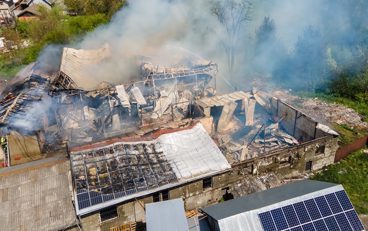 Contra-expertise Troostwijk brandschade